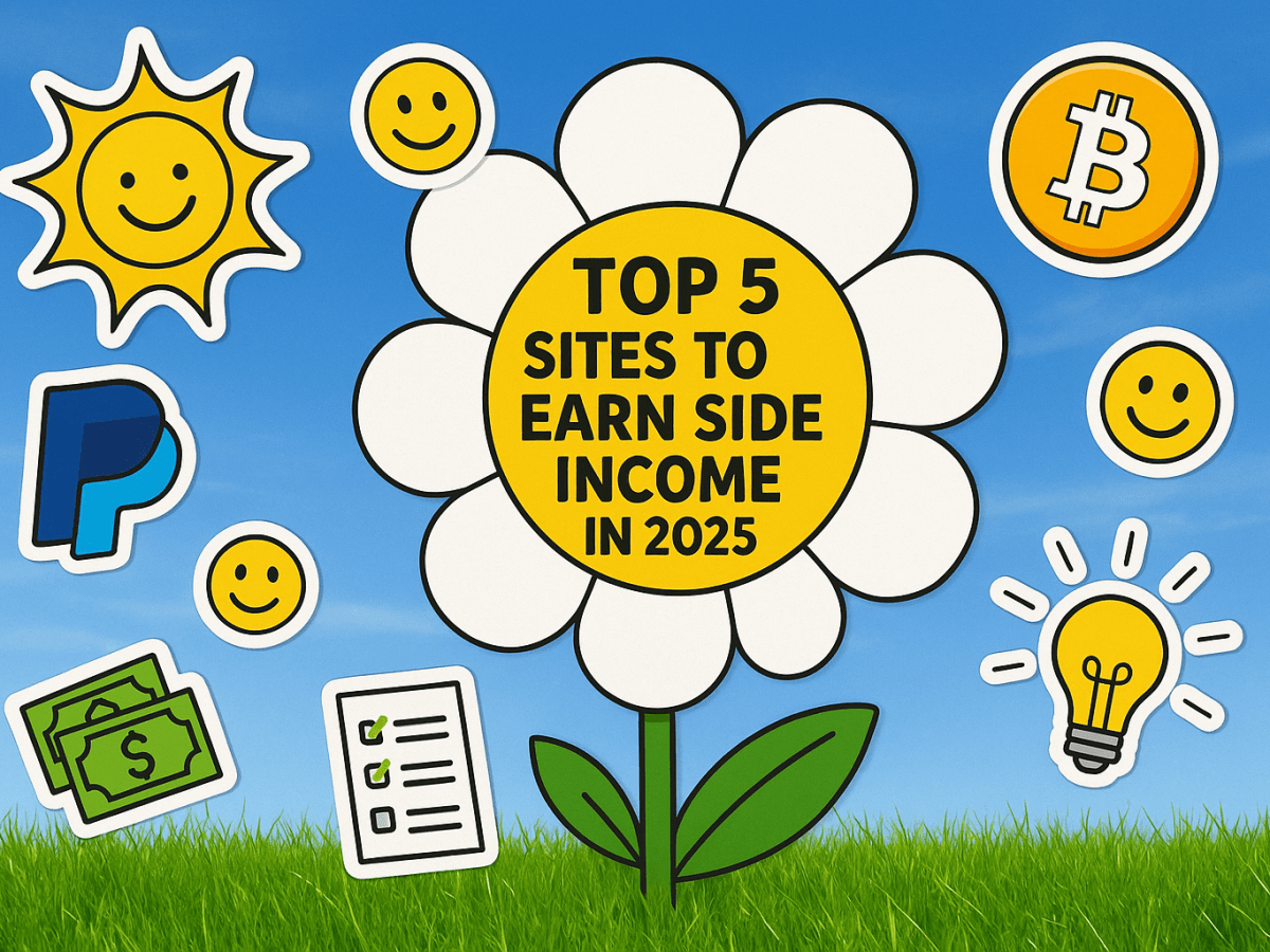 Top 5 Sites to Make Extra Money in&nbsp;2025