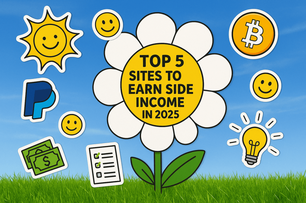 Top 5 Sites to Make Extra Money in&nbsp;2025