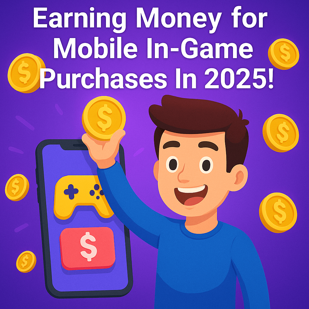 Earning Money for Mobile In-Game Purchases In&nbsp;2025!